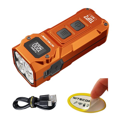 NITECORE Lanterna TUP2 1200 Lumens (Alloy Orange)