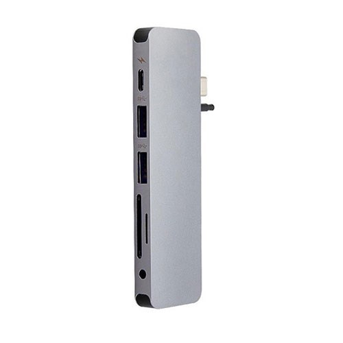 HYPER Solo Hub USB-C 7 em 1 (Cinza)