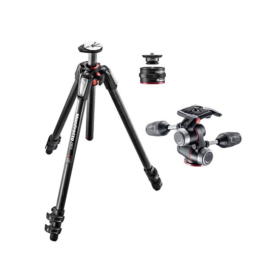 MANFROTTO Tripé 055CXPRO3 Carbono + MHXPRO-3W + MVAQR