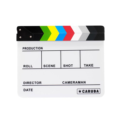 CARUBA Claquete Professional Director White/Color D136802