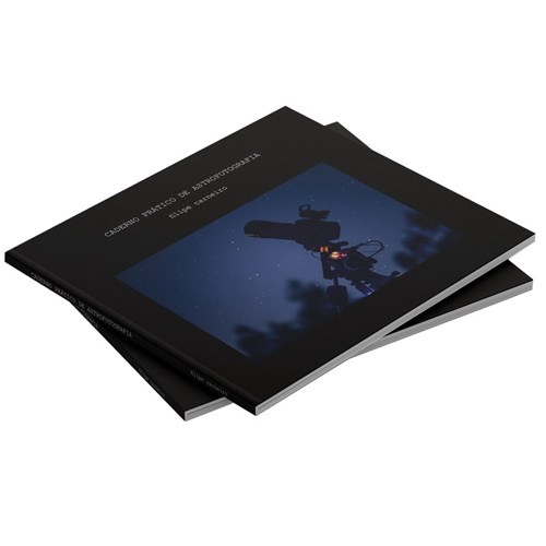 LIVROS Caderno Prático de Astrofotografia - Filipe Carneiro