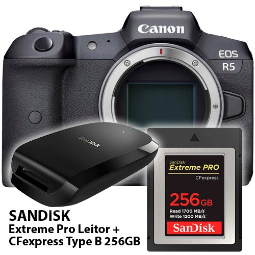 CANON EOS R5 - Corpo