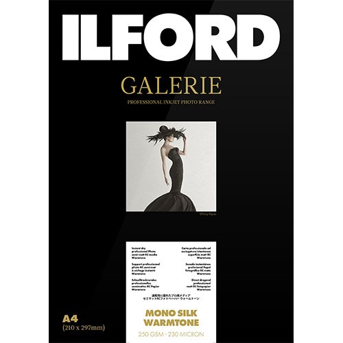 ILFORD Galerie Prestige Mono Silk Warmtone 21 x 30cm (25 folhas)