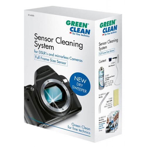 GREEN-CLEAN Kit de Limpeza de Sensor FULL FRAME SC-6000