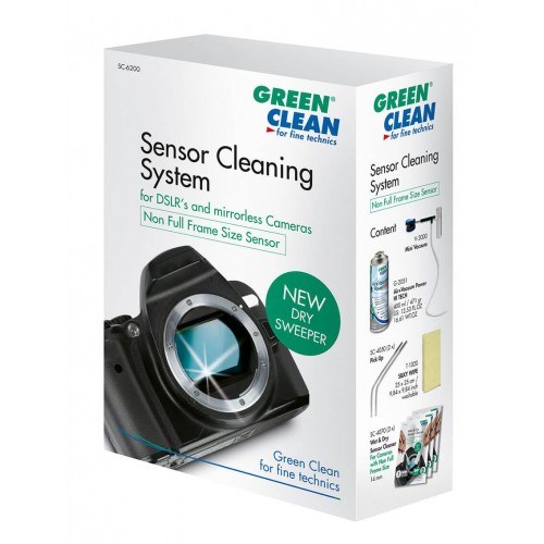 GREEN-CLEAN Kit de Limpeza de Sensor SC-6200