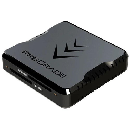 PROGRADE Leitor de Cartões Dual-Slot SDHC/SDXC UHS-II USB 3.2