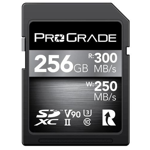 PROGRADE SDXC UHS-II V90 COBALT 256GB 300Mb/s