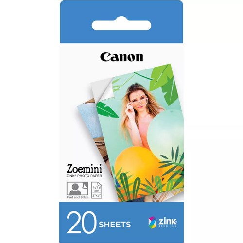 CANON Papel fotográfico ZINK™ 20 folhas