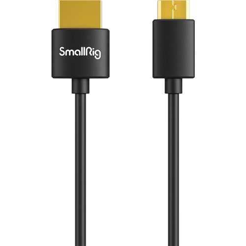 SMALLRIG Cabo HDMI Ultra Slim 4K Data Cable (C to A) 35cm