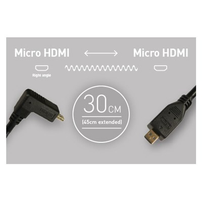 ATOMOS Cabo Micro HDMI para Micro HDMI 30cm