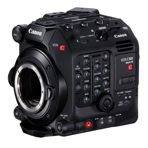 CANON EOS C300 Mark III (EF) - Corpo + EU-V2