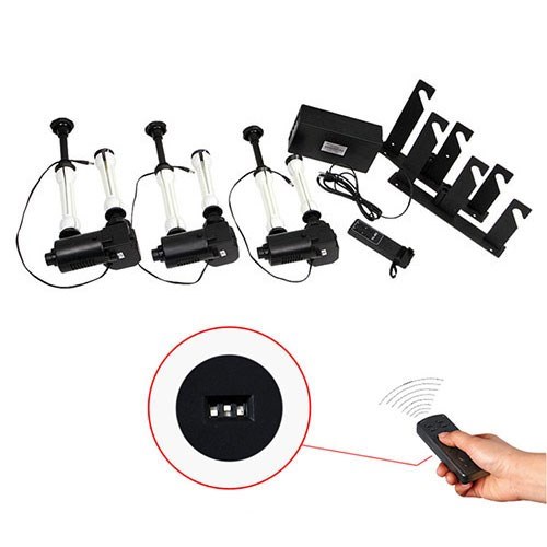 NANLITE Kit Suporte de fundos de parede elétrico BE-3R
