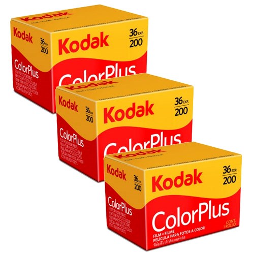 KODAK ColorPlus 200 (Pack 3 unids.135/36 Exp.)
