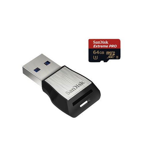 SANDISK EXTREME PRO 64GB UHS-II micro SDXC