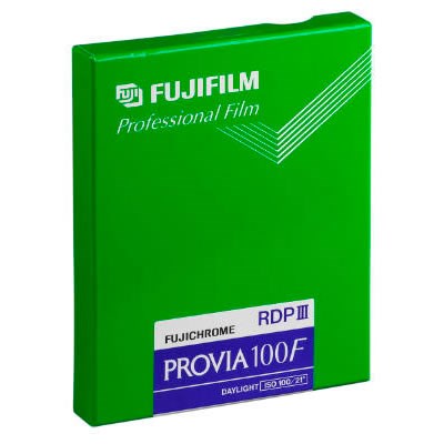 FUJIFILM Fujichrome PROVIA 100F 4x5