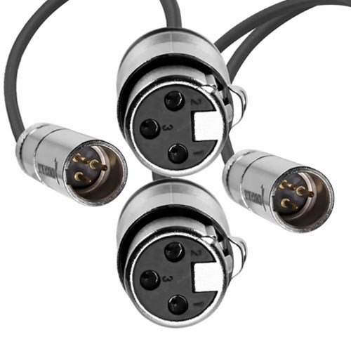 BLACKMAGIC Mini XLR male to XLR female Audio Cables