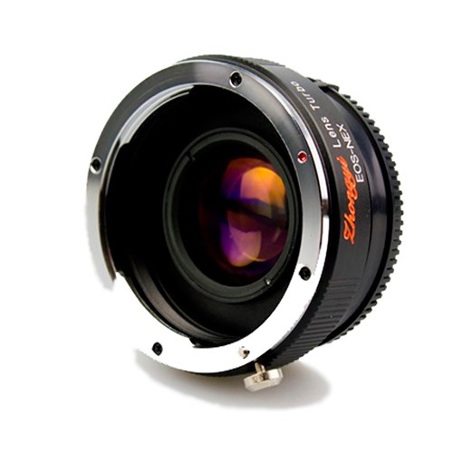 MITAKON Adaptador Turbo II Canon EF para Sony NEX