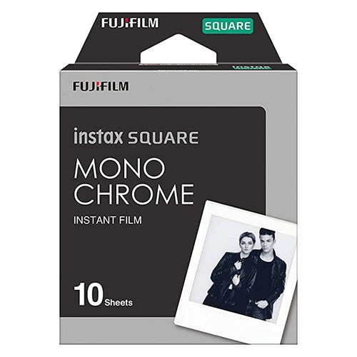 FUJIFILM Instax Square Mono Chrome 10F