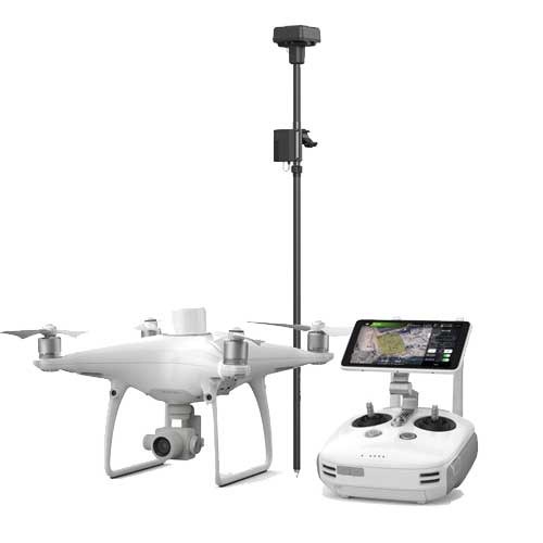 DJI Phantom 4 RTK + D-RTK 2 Mobile Station Combo