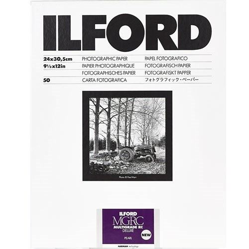 ILFORD MULTIGRADE RC V DELUXE Pearl 24x30cm (50 Folhas)