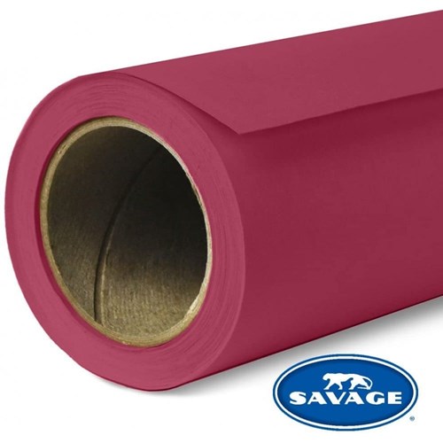 SAVAGE Fundo de Papel Crimson (6) 2,72 m x 11 m