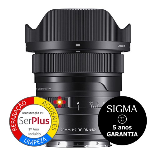 SIGMA 20mm F2 DG DN | C (E-mount)