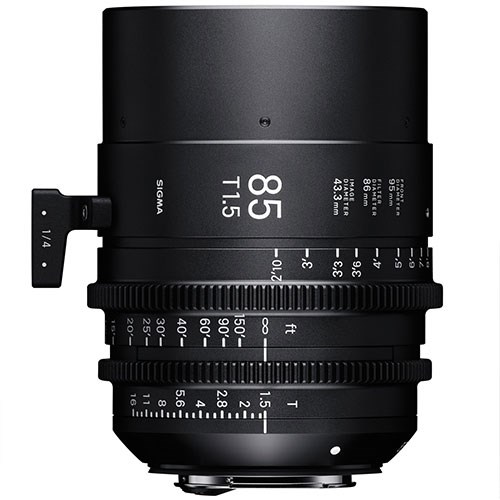 SIGMA Cine 85mm T1.5 (montagem EF)