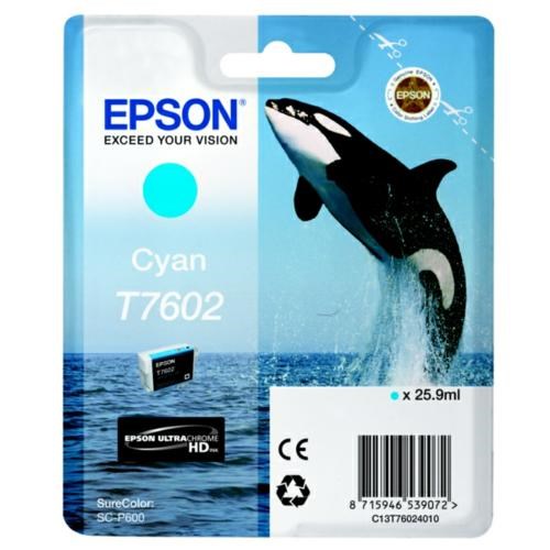 EPSON Tinteiro T7602 Cyan