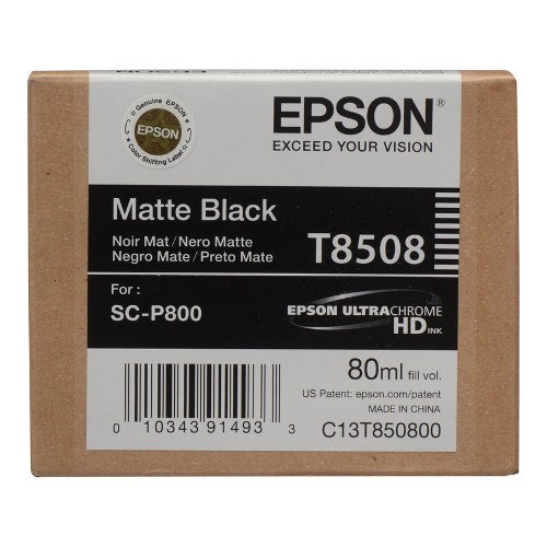 EPSON Tinteiro matt Black T8508