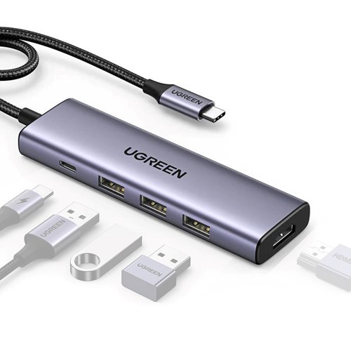 UGREEN Hub USB-C Revodok 5-em-1