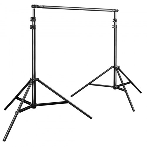 WALIMEX Kit Suporte de fundos 120-307cm