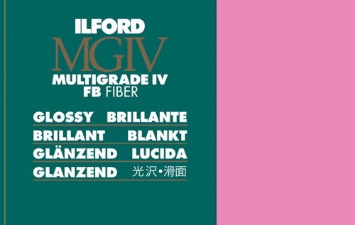 Papier Photo Ilford Multigrade IV FB Glossy - 11x14 Pouces, Lot De 2 Paquets De 10 Feuilles (MGF.1K)