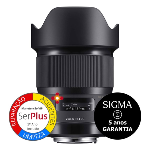 SIGMA 20mm F1.4 DG HSM | A (L-mount) | Colorfoto.pt