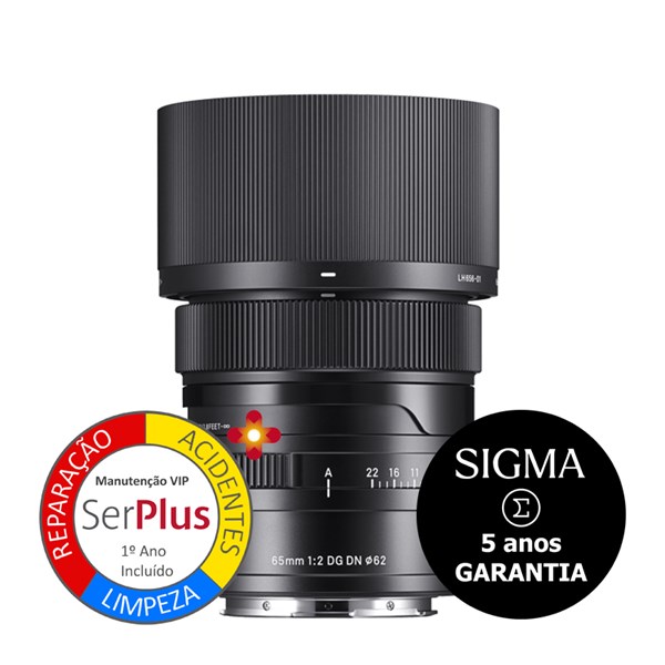 SIGMA 65mm f2 DG DN | C (E-mount) | Colorfoto.pt