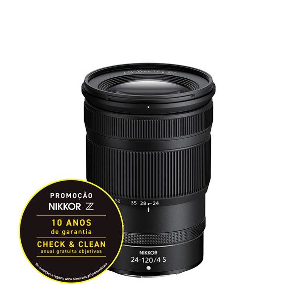 【超美品】Nikon Z 24-120mm f/4 S NIKKOR Z 24-120mm f/4 S | Teleobjetiva-grande angular com zoom f/4